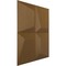 Ekena Millwork 19 5/8in. W x 19 5/8in. H Tellson EnduraWall Decorative 3D Wall Panel Covers 2.67 Sq. Ft. WP20X20TECGH - alternate 3